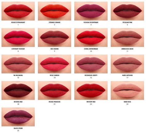 matte lipstick ysl|ysl lipstick color chart.